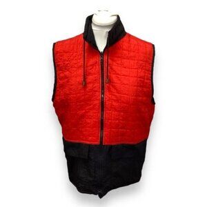 Active Frontier Sport Women’s Full Zip Front Reversible Quilted Vest VTG 90s L
